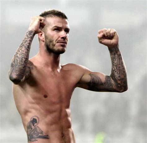 David Beckham Goes Shirtless Again In New Ad Campaign Rediff Sports