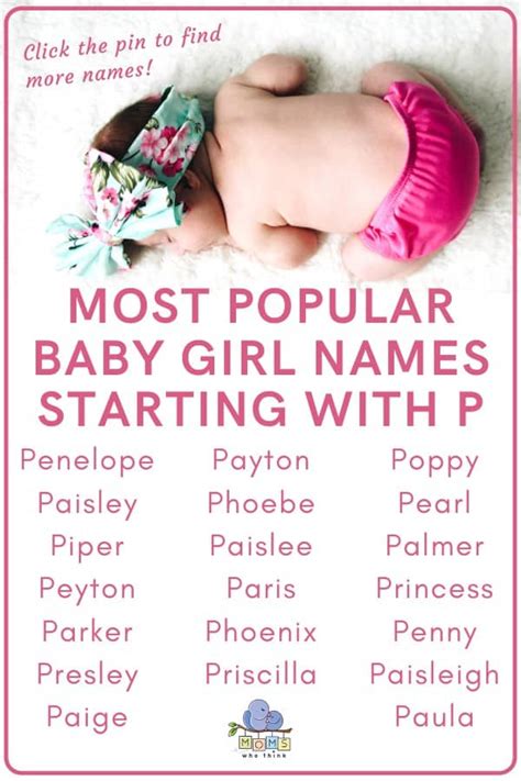 Unique Baby Boy Names Starting With Letter P Goimages Base