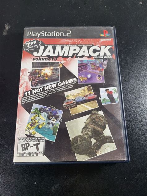 Jampack Demo Disk Volume 13 Sony Playstation 2 Ps2 Complete Cib