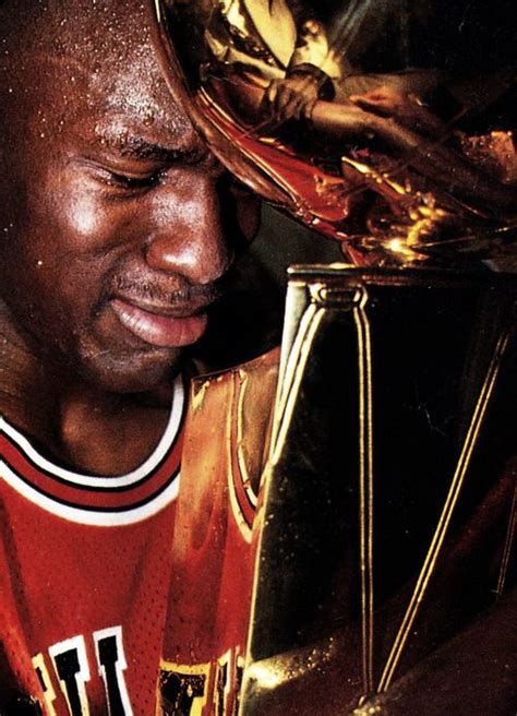 Michael Jordan First Championship Poster By Alexsims11