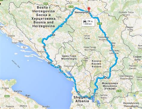 Een aantal grote steden in oostenrijk zijn: Roadtrip door de Balkan: route en tips | Rondrit ...