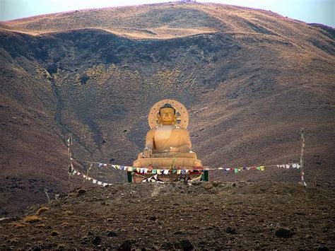 Buddha At Lahul Spiti Himachal Pradesh Travel And Tourism India
