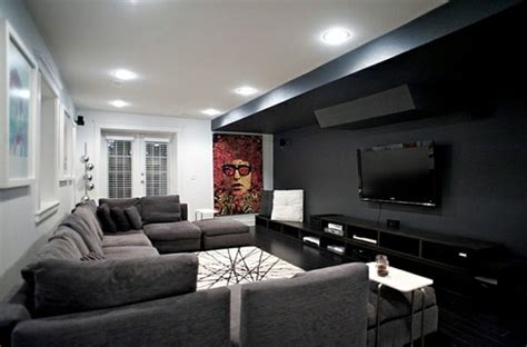 Idée Décoration Salon Gris Et Noir - YuriGa