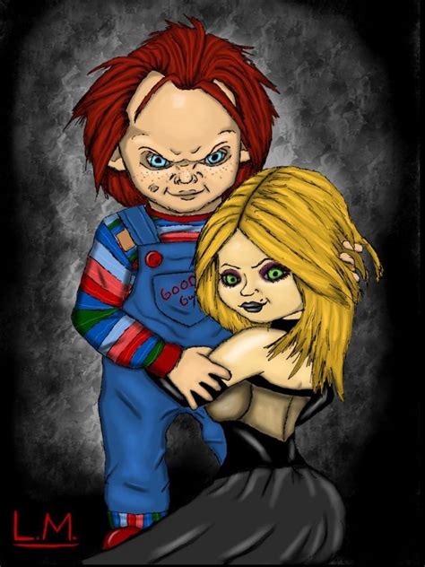 Pin By Chris Maussner On Rock Art In 2019 Horror Art Bride Of Chucky