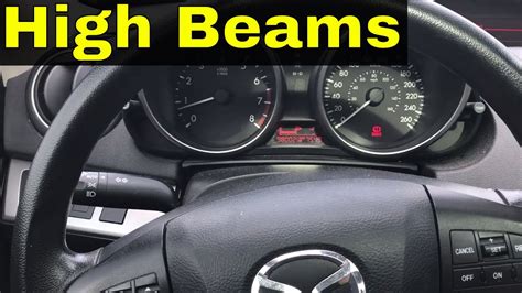 How To Use High Beams On A Car Youtube
