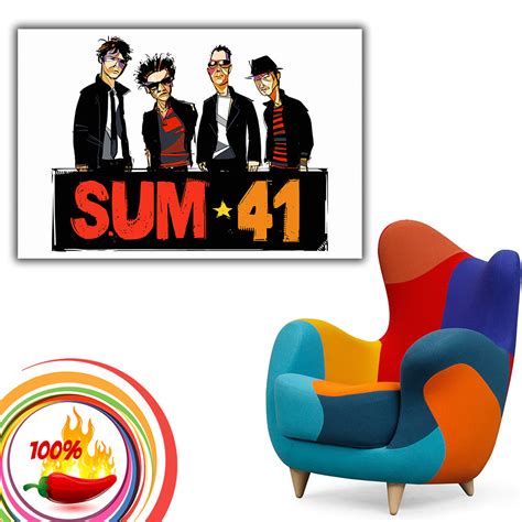 Sum 41 Pop Punk Band Poster My Hot Posters