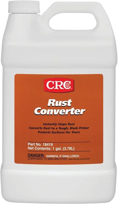 Crc Rust Converter 18419 1 Gal Liquid Water Based Rust Converter