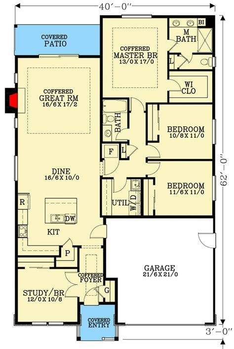 One Level Open Floor Plan Homes Floorplansclick