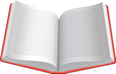 Blank Open Book Png