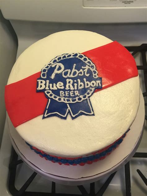 Pin By Nicole Koontz On My Cakes Pabst Blue Ribbon Beer Pabst Blue