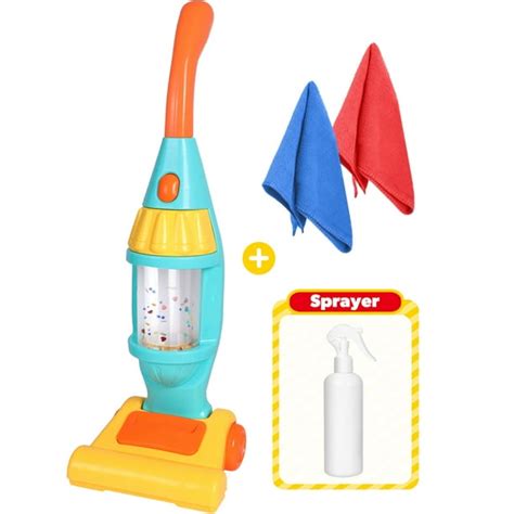 Exercise N Play Kids Vacuum Cleaner Toy Set Toy Vacuum Cleaner With