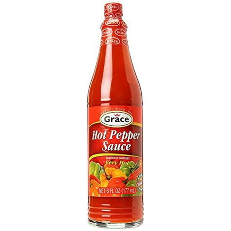 Grace Hot Pepper Sauce 6oz By Grace Foods