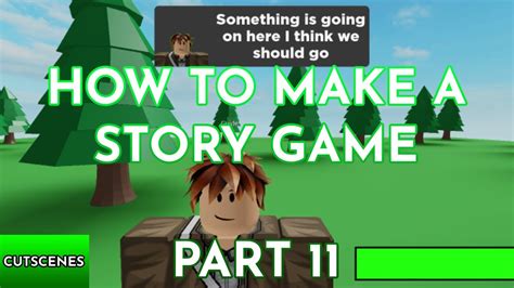 How To Make A Story Game In Roblox Studio Part 11 Youtube