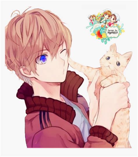 Maybe you would like to learn more about one of these? Anime Boy Cute - Anime Boy Brown Hair, HD Png Download ...