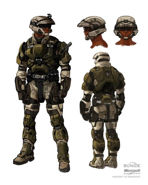 Awesome Halo 3 Odst Concept Art Pictures