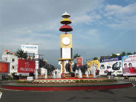 Tugu Adipura Bandar Lampung Lampung Kota Tujuan Wisata Dan Tempat