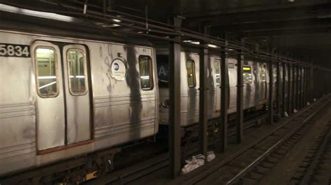 A very lucky afternoon and evening on the a line! Euclid Avenue Bound R46 C Train @ 34th Street - Penn ...