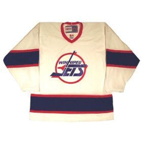 Custom name # winnipeg jets retro hockey jersey new blue. Winnipeg Jets Vintage Throwback White 1994 Jersey ...