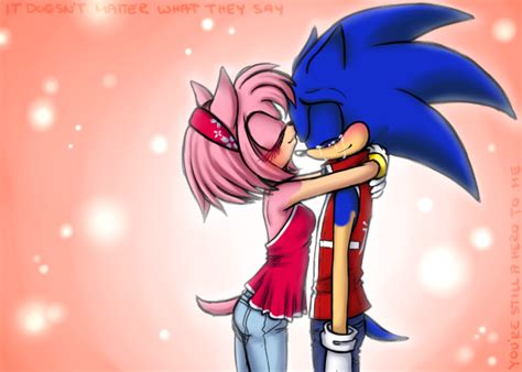 Sonic And Amy Sonic And Amy Photo 30137508 Fanpop