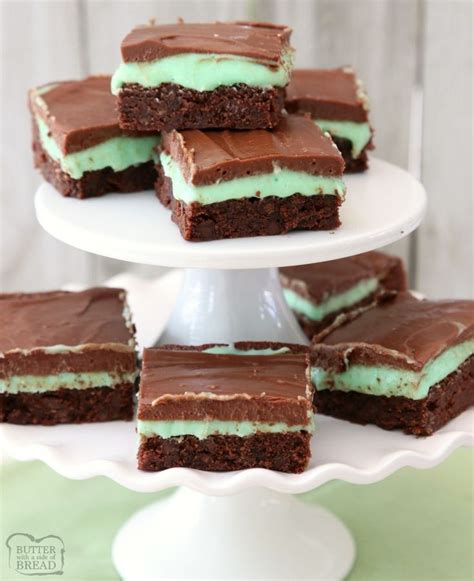 best mint brownie recipe made easy and baked to fudgy chocolate perfection the double layer of