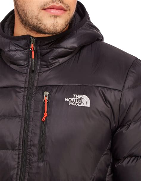 The North Face Synthetic Aconcagua Jacket In Blackgrey Black For Men