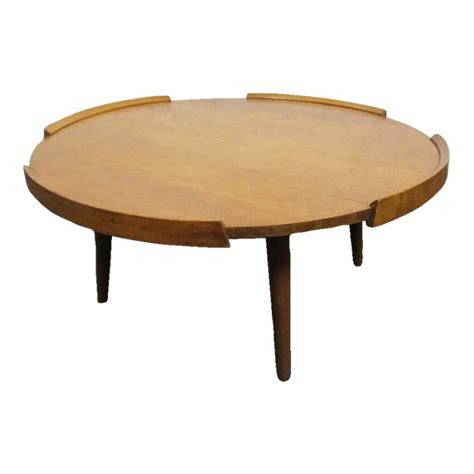Mid Century Modern Round Coffee Table Chairish