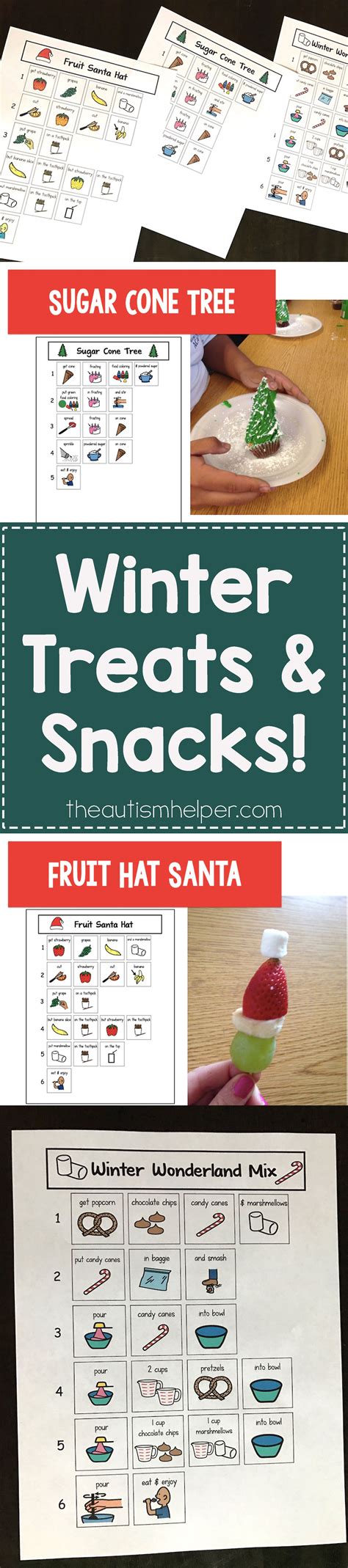A high percentage of autistic children present zinc deficiencies due to restricted diets. Winter Treats and Snacks! - The Autism Helper | Special ...