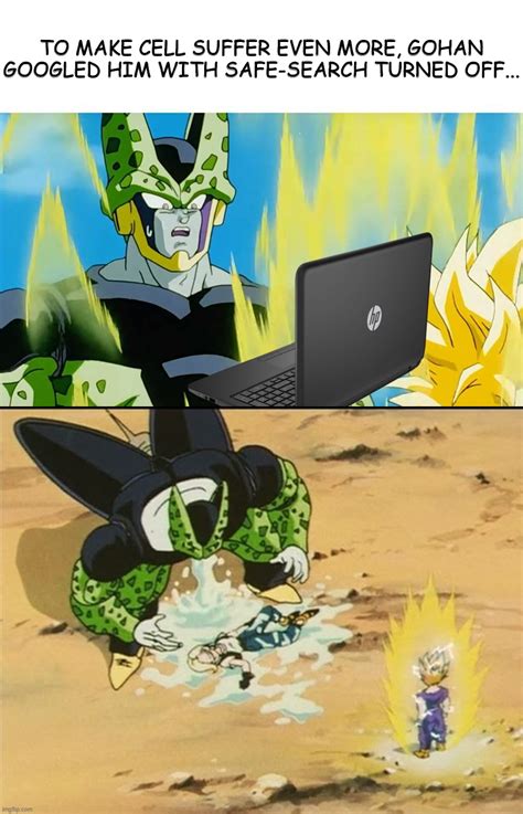 dragon ball cell memes the best dragon ball z memes funny dbz jokes maybe you would like to