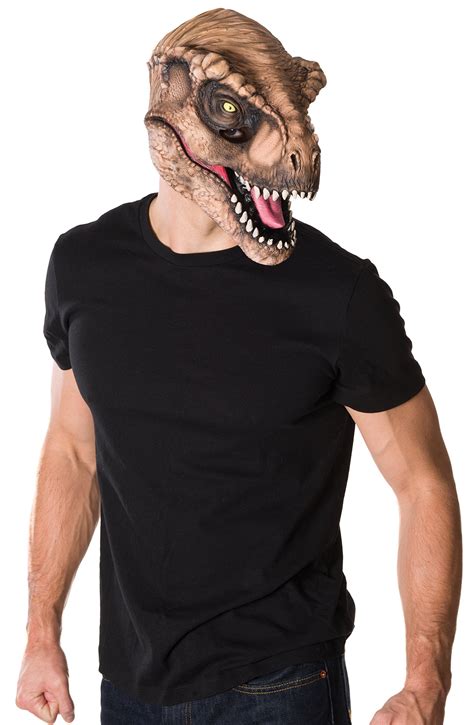 Rubies Costume Co Mens Jurassic World T Rex 34 Mask Funtober