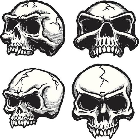 910 Cracked Skull Illustrations Royalty Free Vector Graphics And Clip