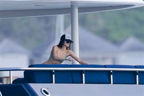 Kendall seemingly shut down the dating chatter via twitter: KENDALL JENNER and Harry Styles at a Yacht in St. Barts 12 ...