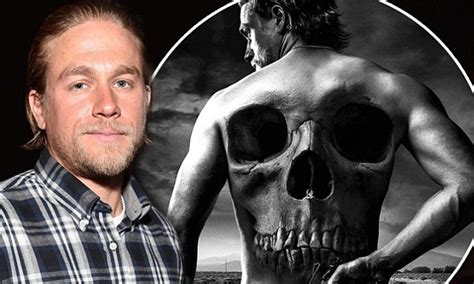 Charlie Hunnam Sons Of Anarchy Back Tattoo