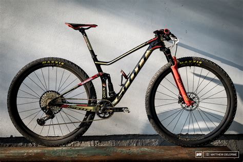 And this hardtail frame is one of the lightest around. Nino Schurter's Custom Scott Spark RC- XC World Cup Round ...