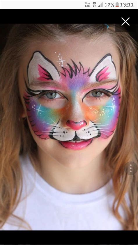 Easy Cat Face Paint