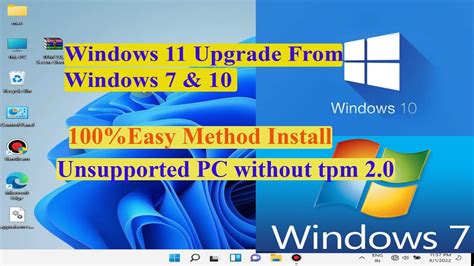 How To Install Windows 11 On Unsupported Pc Without Data Loss Upgrade