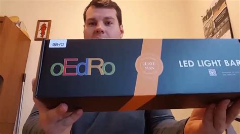 Oedro 12 Inch Led Light Bar Unboxing And Installation Youtube