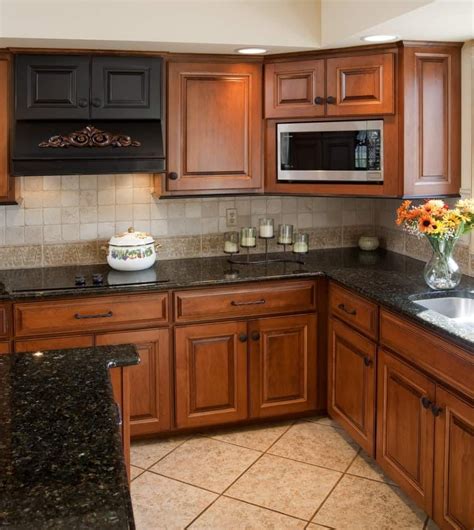 What Color Cabinets Go With Black Granite Countertops Warehouse Of Ideas