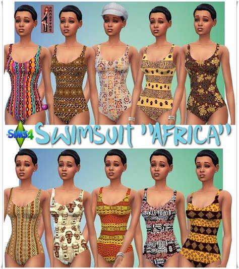 Annetts Sims 4 Welt Swimsuit “africa” Sims 4 Updates ♦ Sims 4
