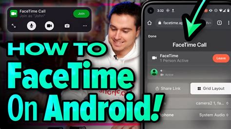 How To Use Facetime On Android Youtube