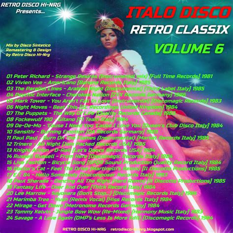 Retro Disco Hi Nrg Italo Disco Retro Classix Vol6 Non Stop 80s Hits