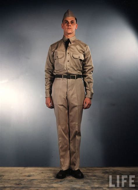 Amazing Color Photos That Show U S Army Uniforms In World War Ii ~ Vintage Everyday