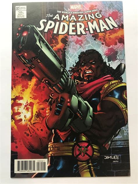 Jim Lee Amazing Spider Man 30 Highly Sought X Men Trading Etsy