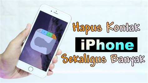 Cara Menghapus Banyak Kontak di iPhone Sekaligus