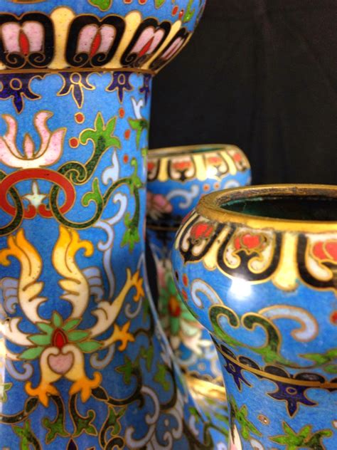 Gannon's Antiques: ANTIQUE CHINESE SIGNED CLOISONNÉ ENAMEL VASE, RARE