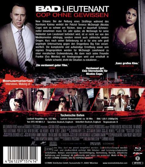 Bad Lieutenant Cop Ohne Gewissen Blu Ray Jpc