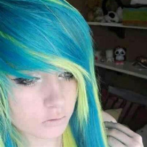 Blue Haired Emo Girl Telegraph