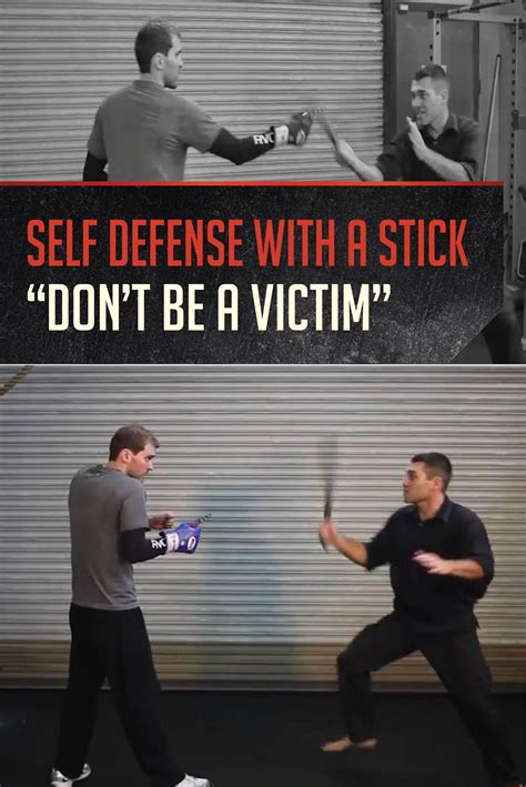 Video Knife Attack Defense With A Stick Self Defense Tactics Gun Reviews Handgun Testing