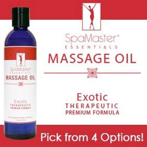 Master Massage Aromatherapy Massage Oil Exotic