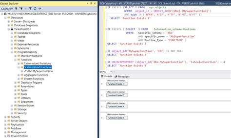 Top Simple Ways To Check If Function Exists In The Ms Sql Database