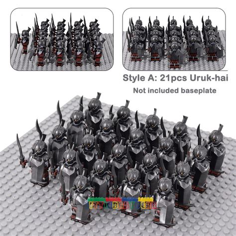 New Uruk Hai Lord Of The Rings Hobbit Return Mordor Orc Army